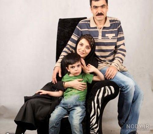 عکس رویا میرعلمی و همسرش و پسرش
