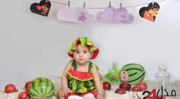 ایده عکس چهل روزگی نوزاد ایده عکس چهل روزگی نوزاد