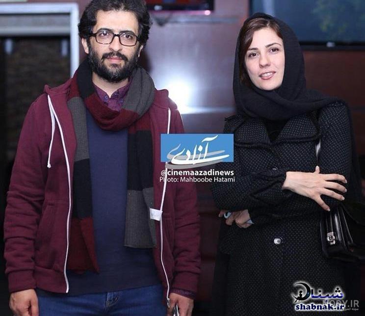 عکس سارا بهرامی با همسرش