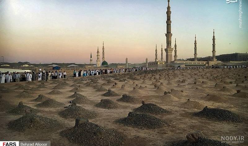 عکس قبرستان بقیع جدید عکس قبرستان بقیع جدید