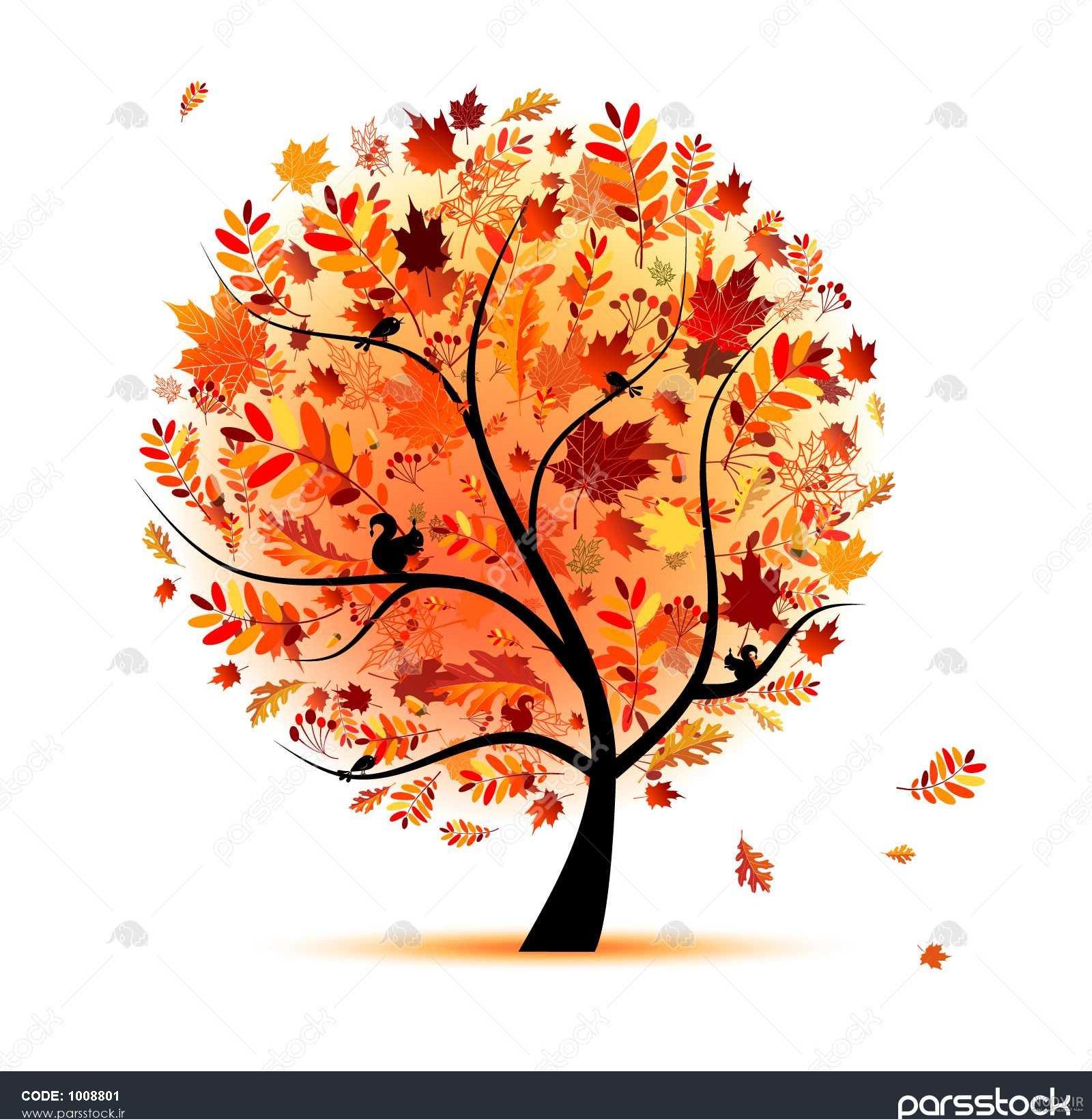 عکس پاییز طراحی