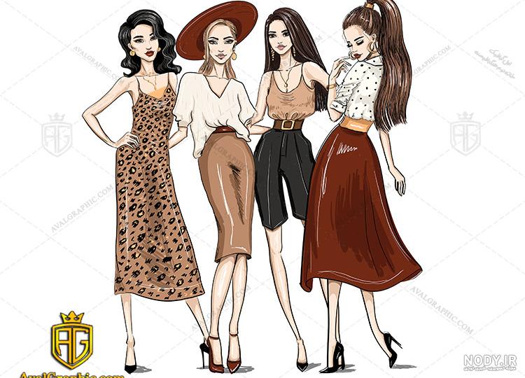وکتور پوشاک زنانه وکتور پوشاک زنانه