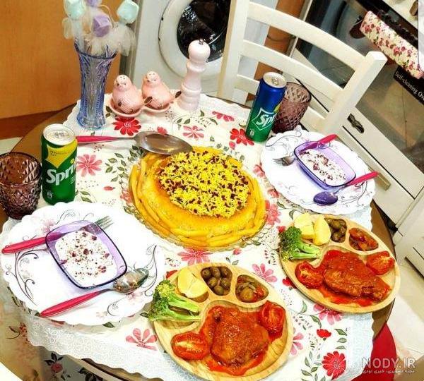 عکس غذای رمانتیک