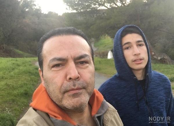 عکس پسر فریبرز عرب نیا