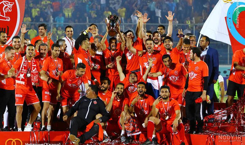 عکس قهرمانی پرسپولیس امشب عکس قهرمانی پرسپولیس امشب