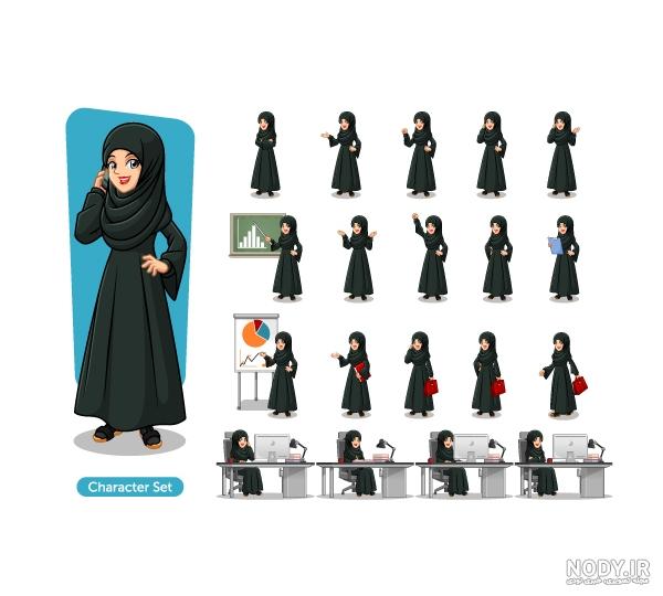 عکس وکتور دختر