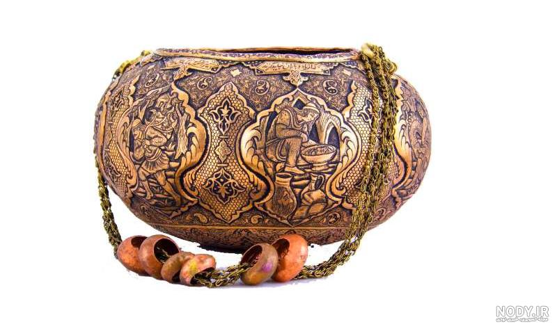 قیمت میوه خوری مسی قلم زنی