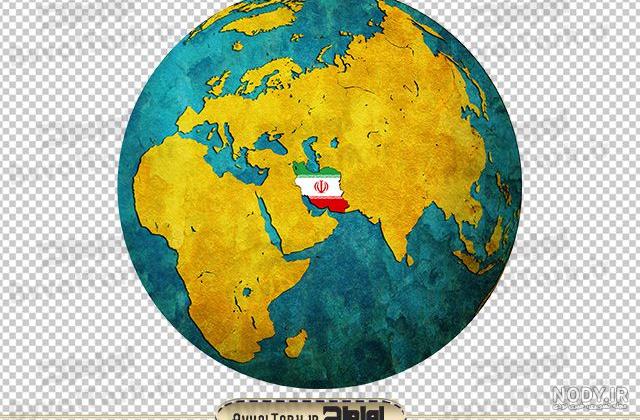 عکس لایه باز کره زمین