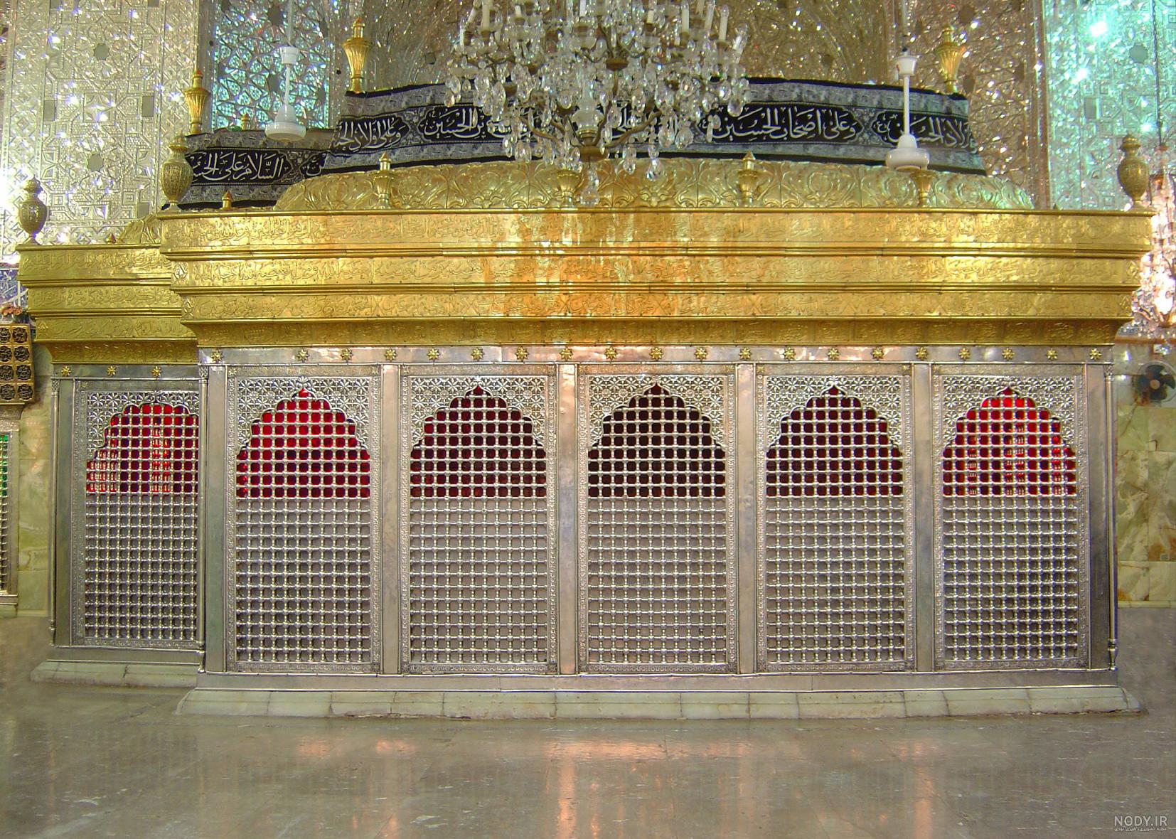 داخل ضریح امام حسین