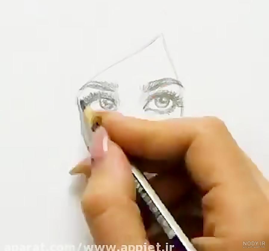 طرح نقاشی با مداد رنگی دخترانه طرح نقاشی با مداد رنگی دخترانه