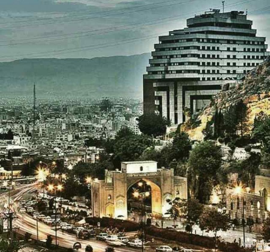عکس بالا شهر شیراز عکس بالا شهر شیراز