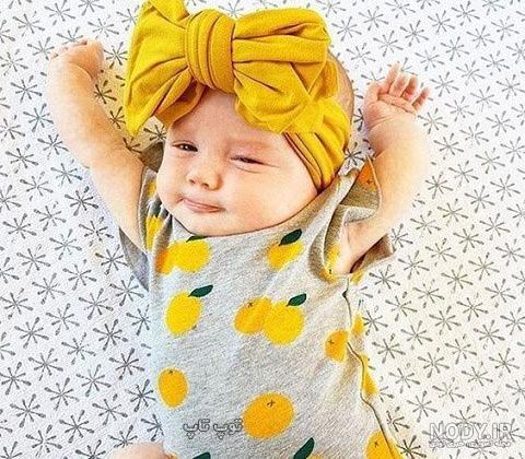 عکس دختر بچه چشم رنگی