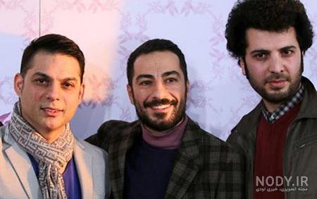 عکس پیمان معادی و همسرش