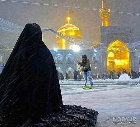 عکس چادر در حرم