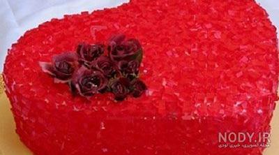 عکس کیک تولد ژله