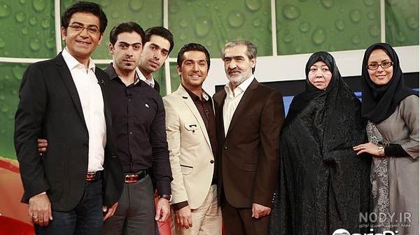 فرزاد حسنی و فرزندش