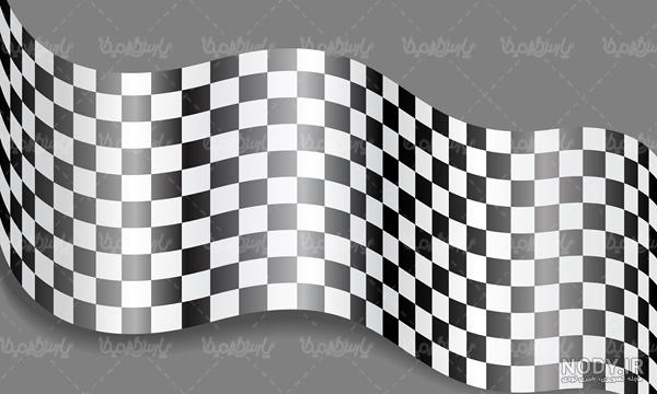عکس شطرنجی سفید طوسی