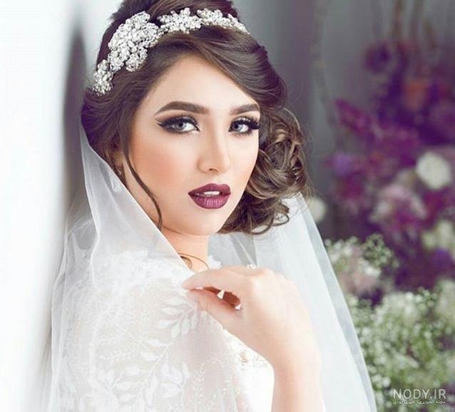 عکس عروس تنها زیبا