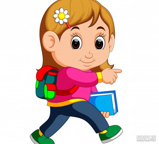 عکس مدرسه ی کارتونی