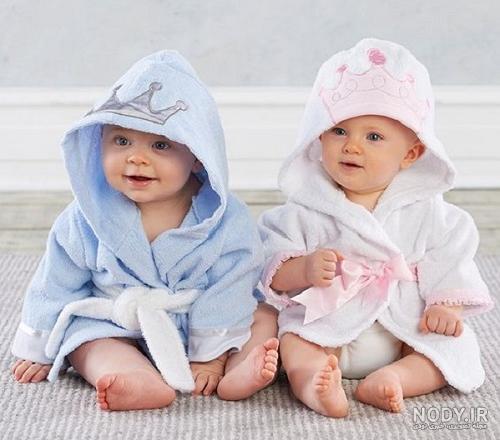عکس نی نی دختر دوقلو خوشگل