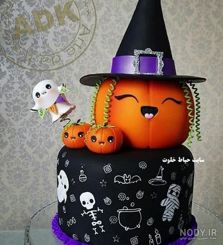 عکس کیک تولد هالووین