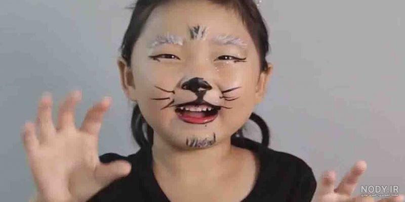 نقاشی روی صورت پسرانه نقاشی روی صورت پسرانه