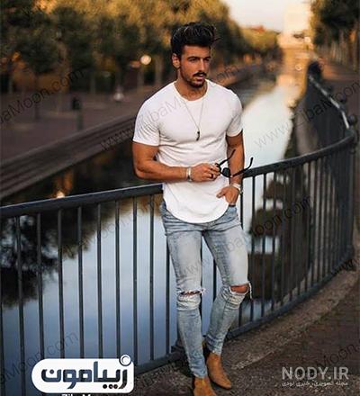 ژست عکاسی مردانه اسپرت