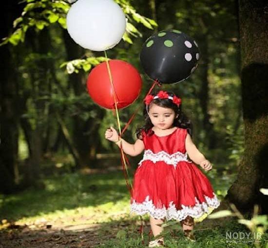 ژست عکس تولد با شمع