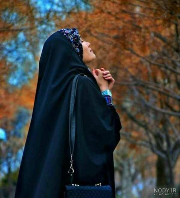 عکس دختر چادری شیک