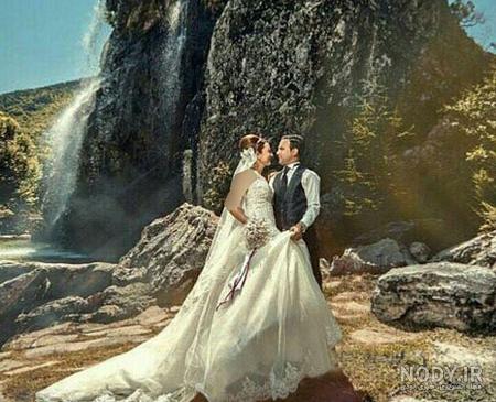 عکس ژست آتلیه عروس