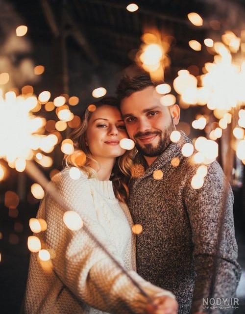 ژست عکس تولد در طبیعت دونفره ژست عکس تولد در طبیعت دونفره