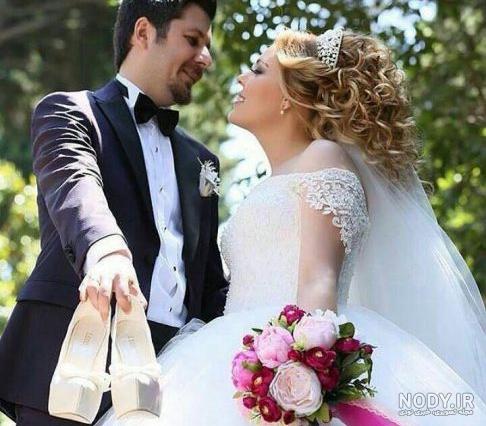 ژست عروس و داماد ایرانی