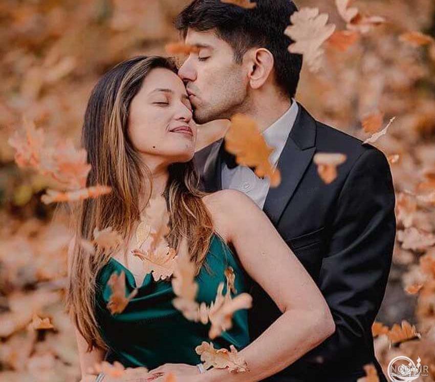 ژست عکس تولد دونفره در طبیعت ژست عکس تولد دونفره در طبیعت