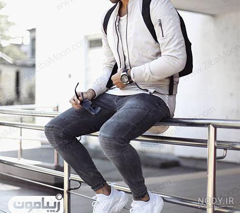 ژست عکس پسرانه