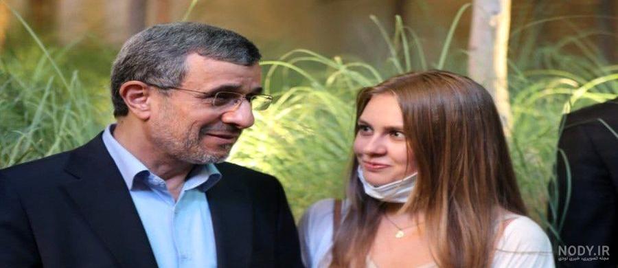 عکس احمدی نژاد دبی