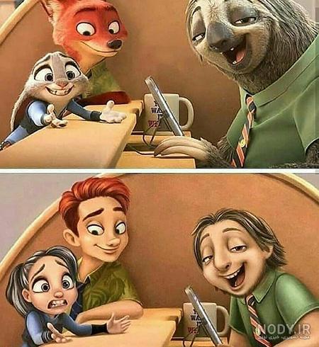 عکس شخصیت کارتونی پو