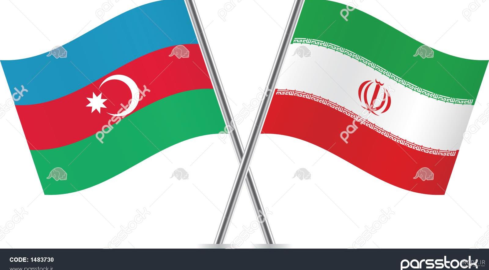 عکس پرچم آذربایجان با گرگ