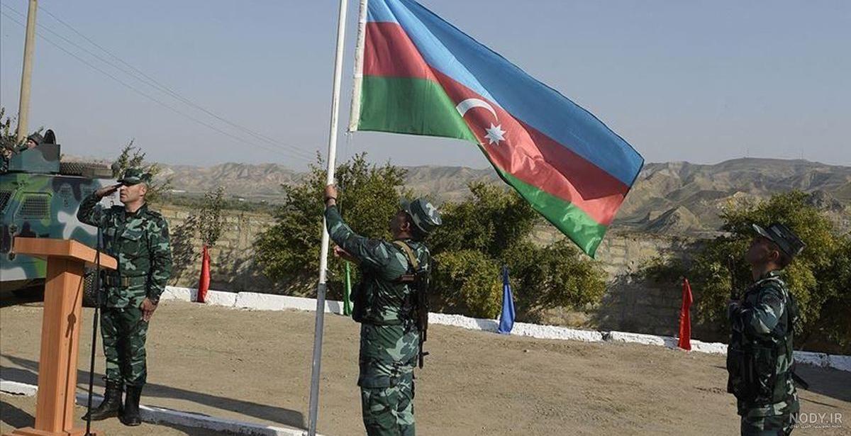 عکس پرچم آذربایجان برای پروفایل