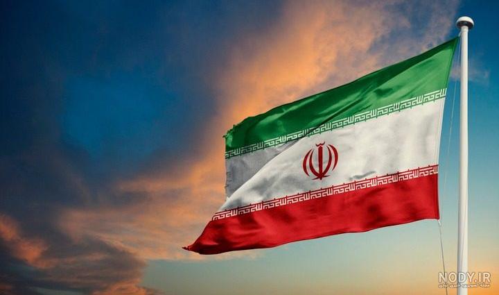 عکس پرچم ایران و سپاه