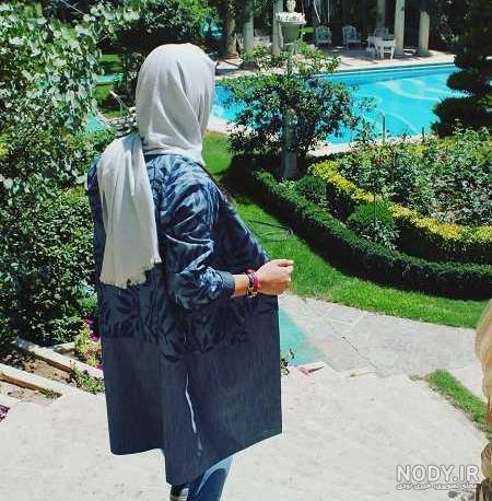پروفایل دختر مانتویی با حجاب