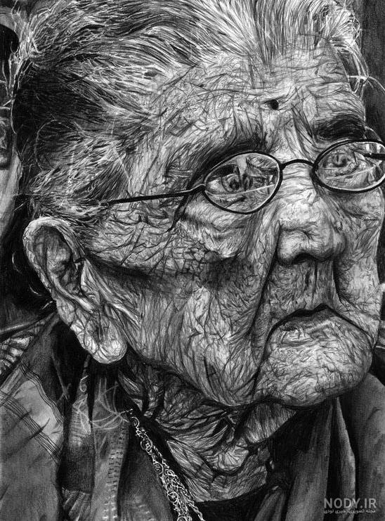 نقاشی های زیبا زغال