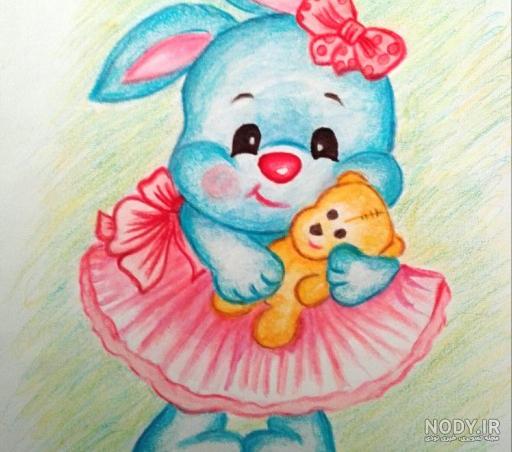رنگ خرگوش در نقاشی رنگ خرگوش در نقاشی