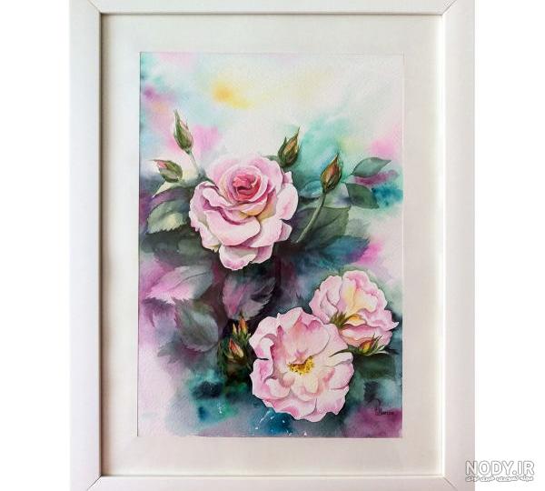 طرح نقاشی آبرنگ عاشقانه طرح نقاشی آبرنگ عاشقانه