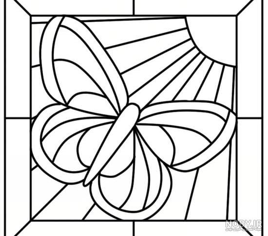 طرح نقاشی ویترای ساده