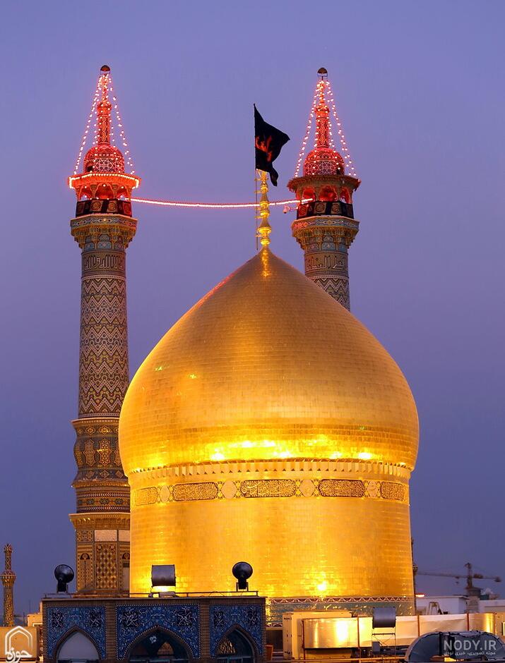 عکس حرم حضرت معصومه در روز