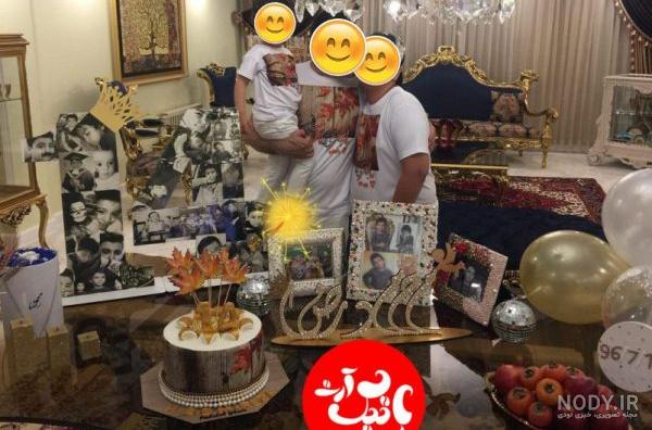 عکس خانوادگی تولد کودک