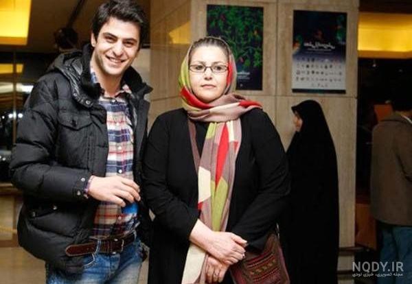 عکس مادر علی ضیا مجری
