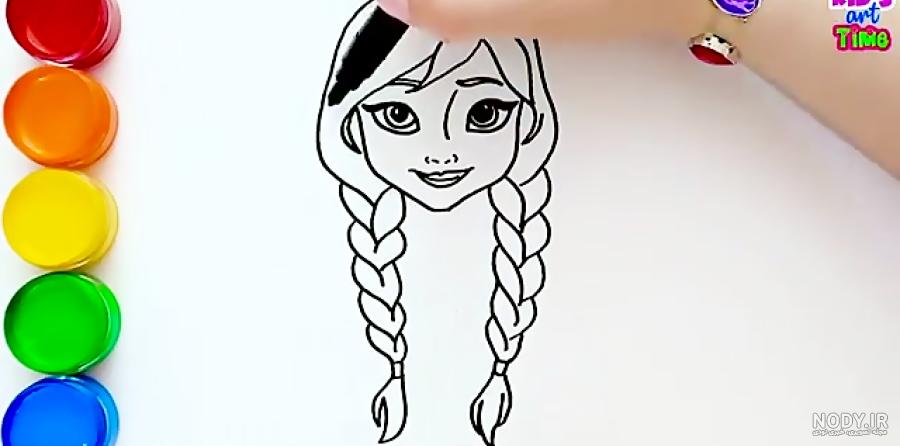 نقاشی السا و انا و الاف نقاشی السا و انا و الاف