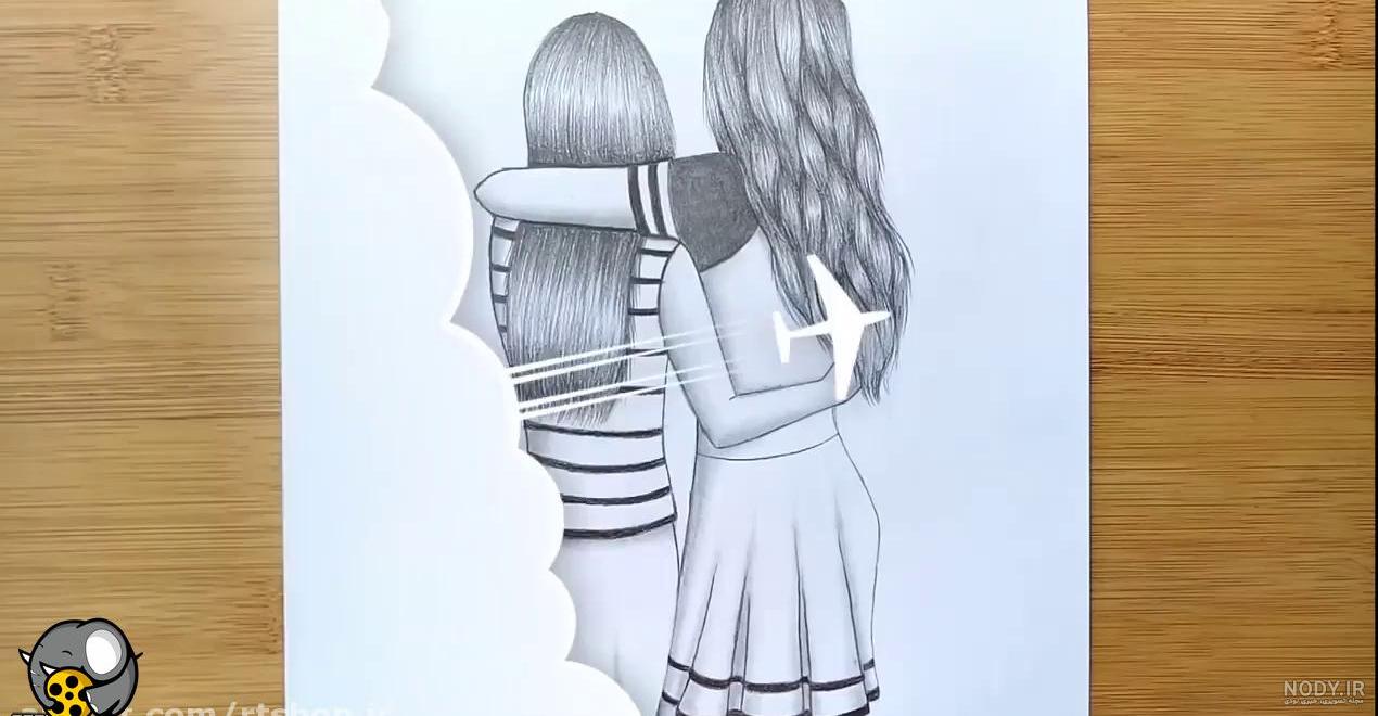 نقاشی برای تولد دوست صمیمی