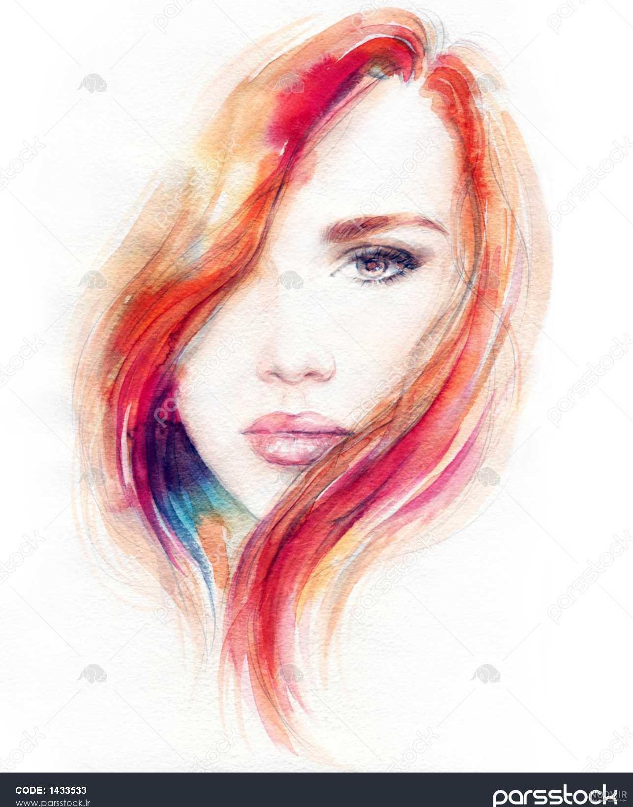 نقاشی دخترانه جدید